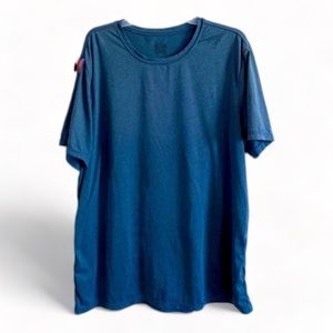 Be Cool Men’s Dri-fit Tee Blue/Gray Size XL